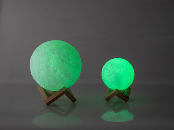 Mesačná lampa zelená