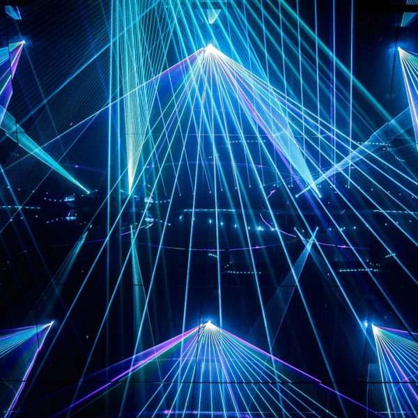 Laserová show interaktívna galéria svetla Kvantarium Hrebienok Vysoké Tatry