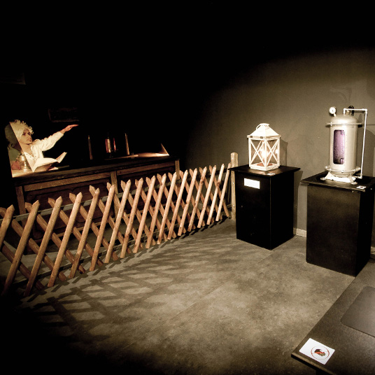 Vedecká miestnosť interaktívna galéria svetla Kvantarium Hrebienok Vysoké Tatry